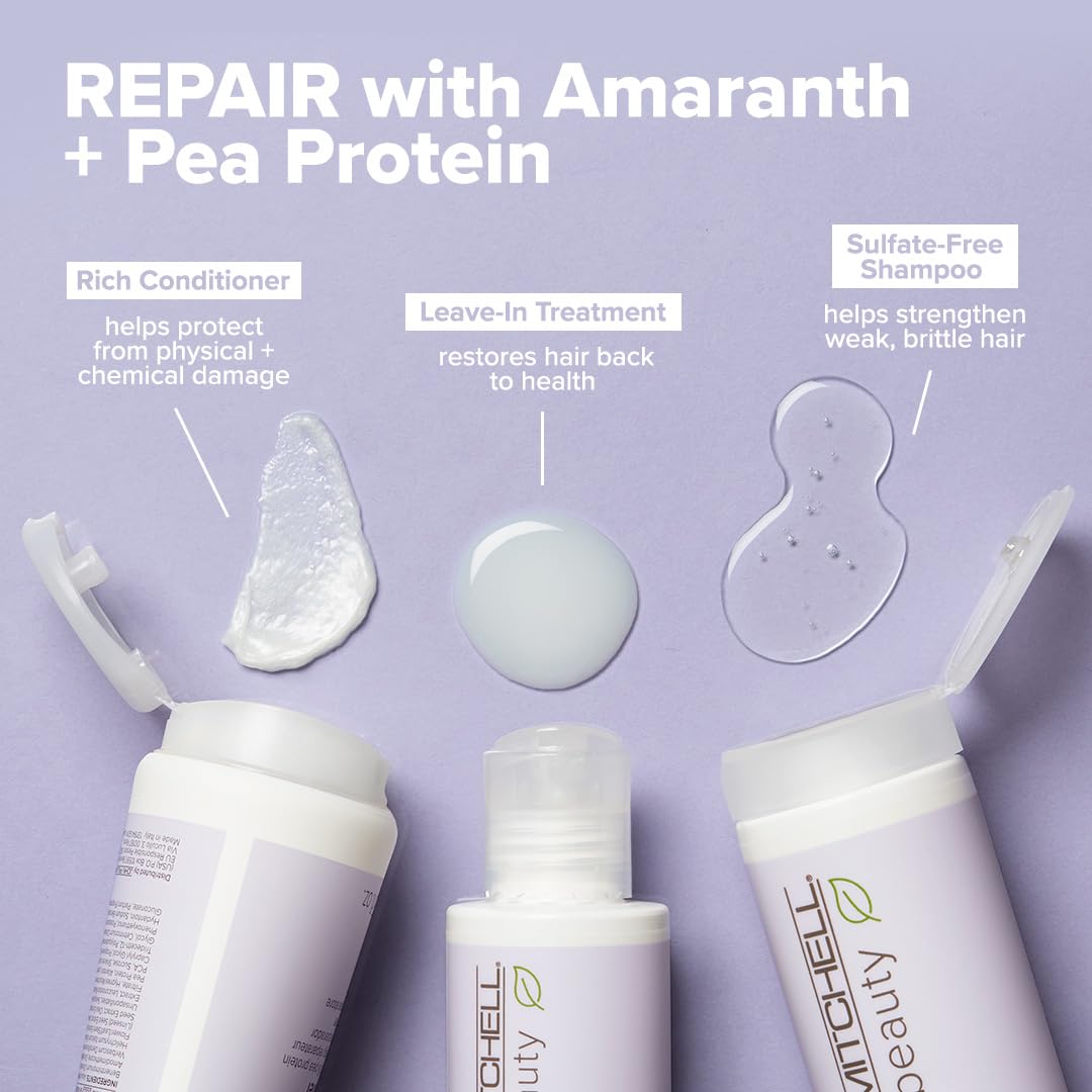 Extracto de amaranto en Paul Mitchell, fortalece y repara cabellos dañados.