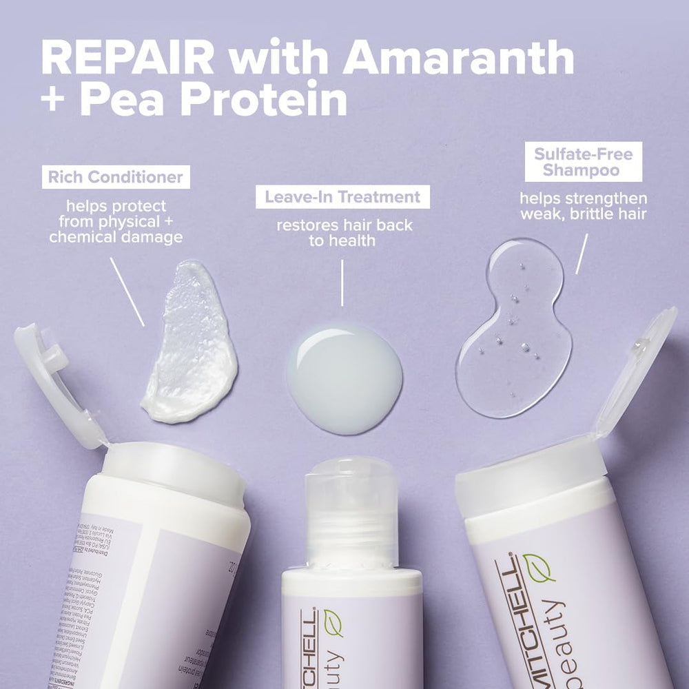 Extracto de amaranto en Paul Mitchell, fortalece y repara cabellos dañados.