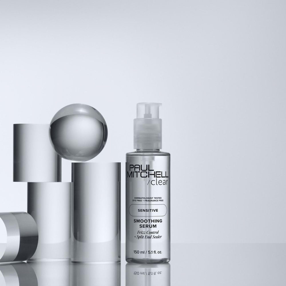 Paul Mitchell Clear Smoothing Serum, sin fragancia ideal para cuero cabelludo sensible.