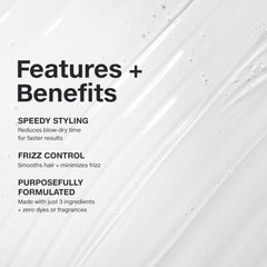 Paul Mitchell Clear Smoothing Serum, textura ligera para secado rápido.