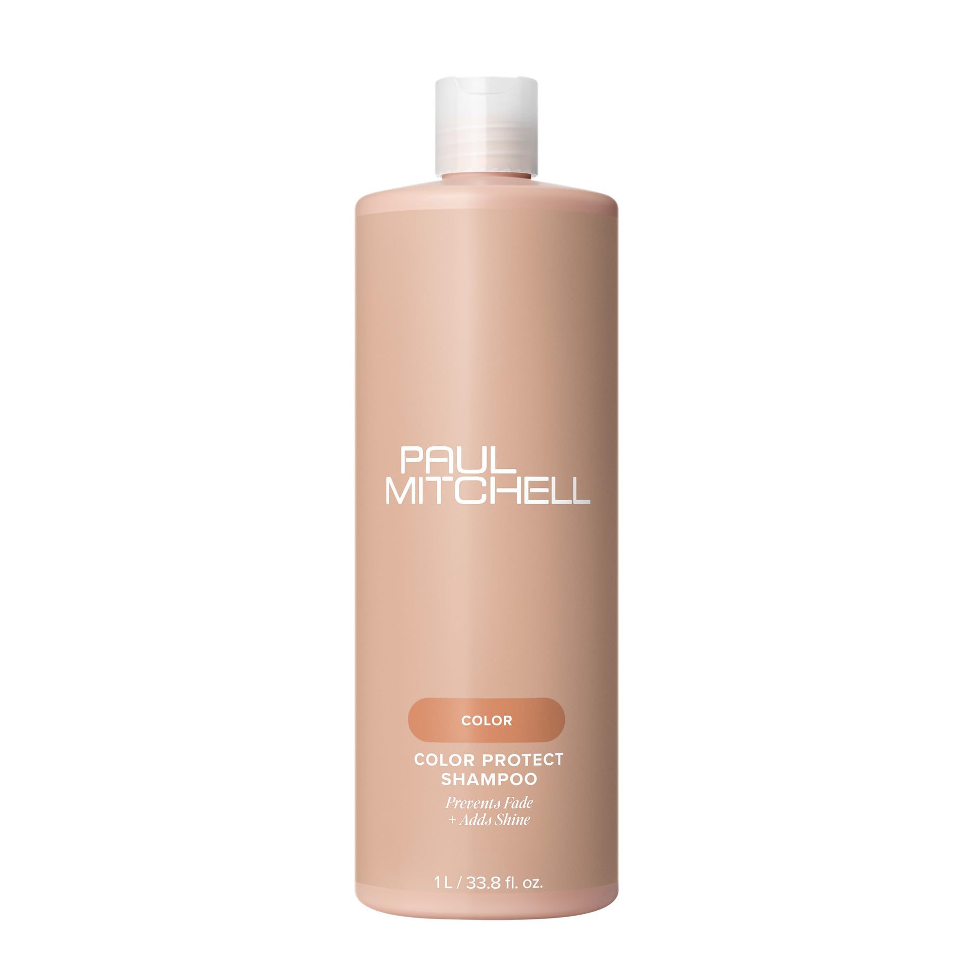 Paul Mitchell Color Protect: botella de 1000 ml para proteger el color y aportar brillo.