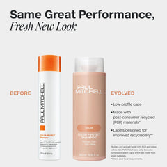 Paul Mitchell Color Protect Shampoo, fragancia cítrica para un despertar diario.