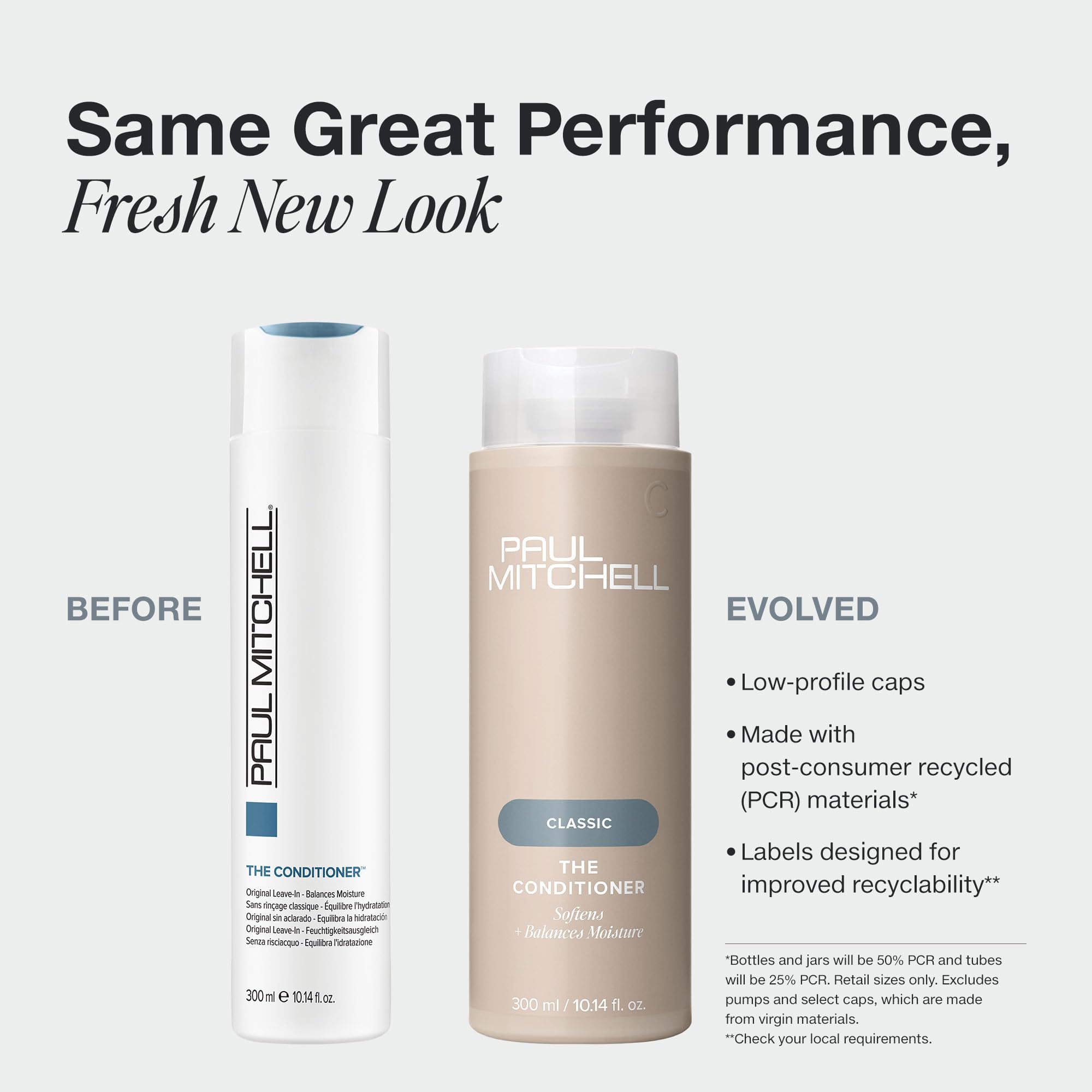 Paul Mitchell Acondicionador, textura mejorada, cabello más suave y manejable.