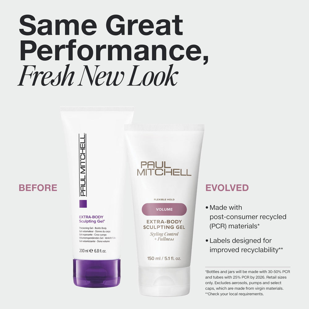 Paul Mitchell Extra-Body Gel: textura densa que aporta cuerpo al cabello.