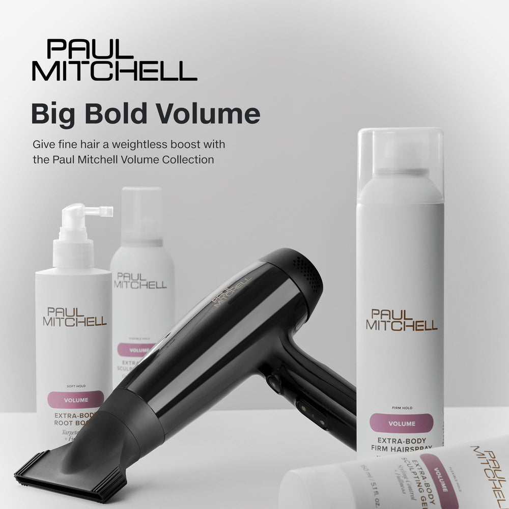 Paul Mitchell Extra-Body Root Boost, contiene panthenol para volumen.