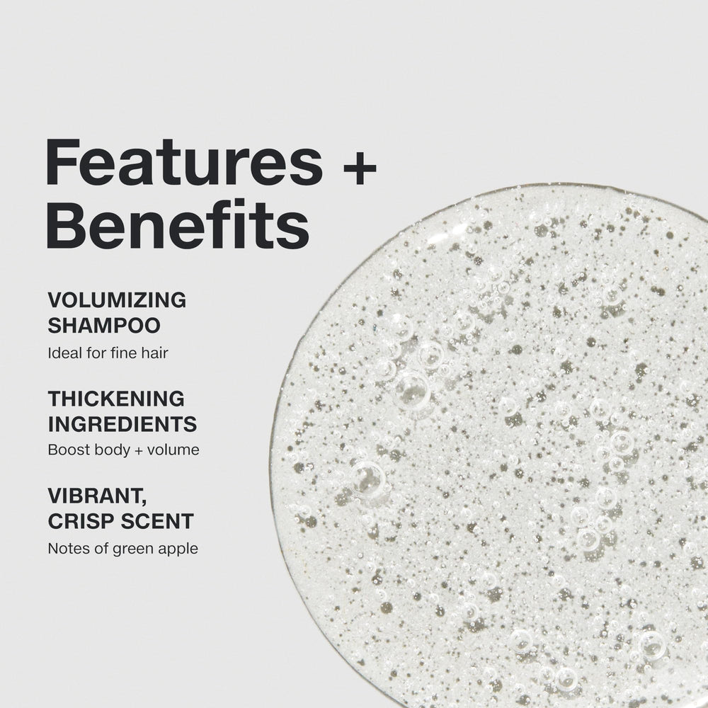 Contiene pantenol para aumentar el cuerpo del cabello con Paul Mitchell