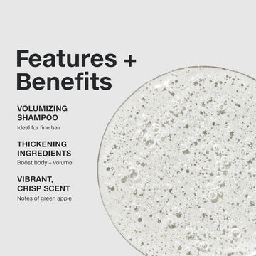 Ingrediente panthenol potencia el cuerpo del cabello tras el lavado.