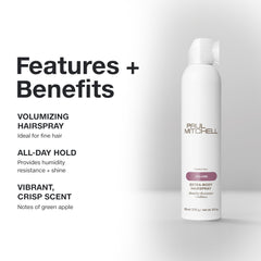 Paul Mitchell con panthenol y proteína de trigo para cuerpo visible