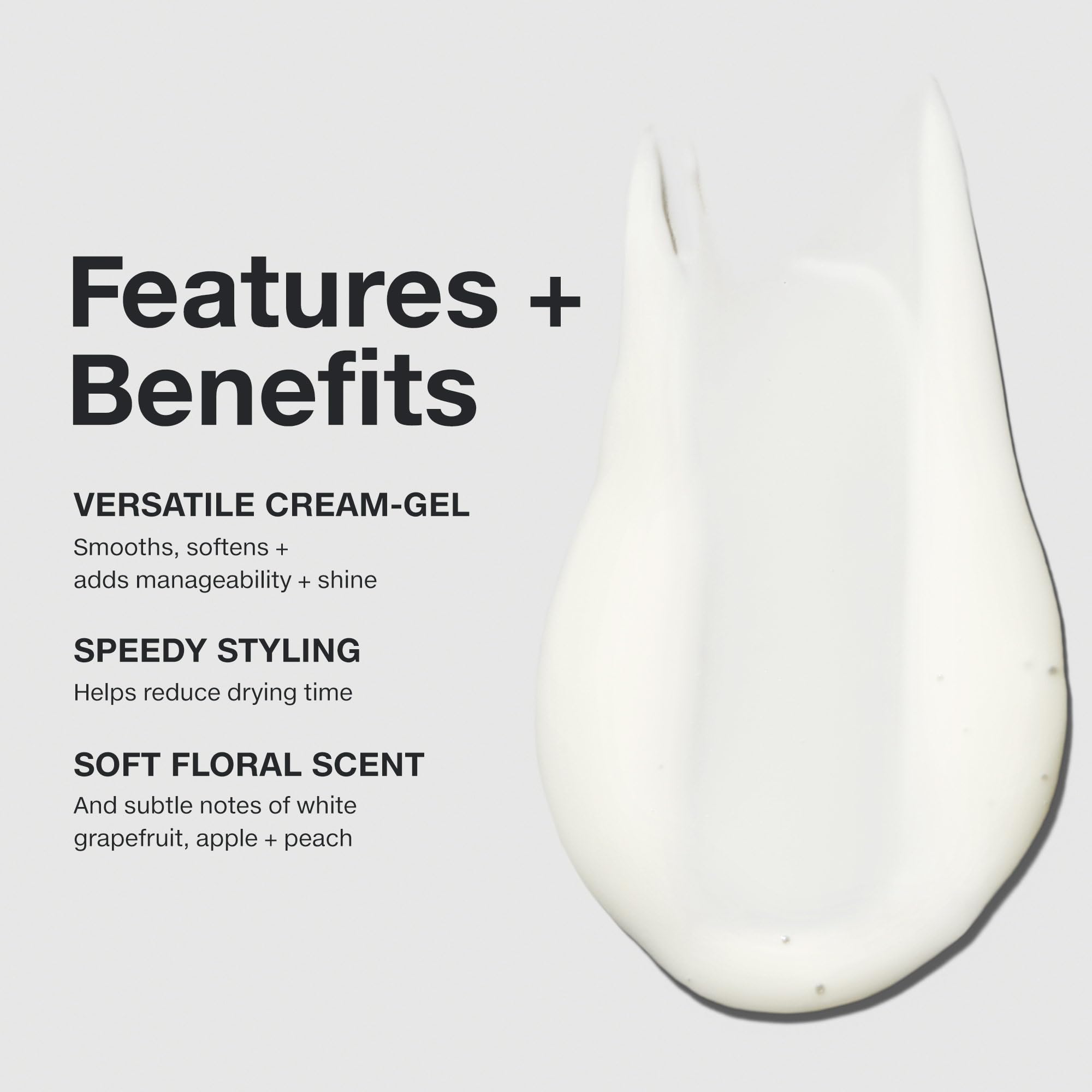 Aplicación en cabello húmedo con Fast Form define rizos y reduce frizz