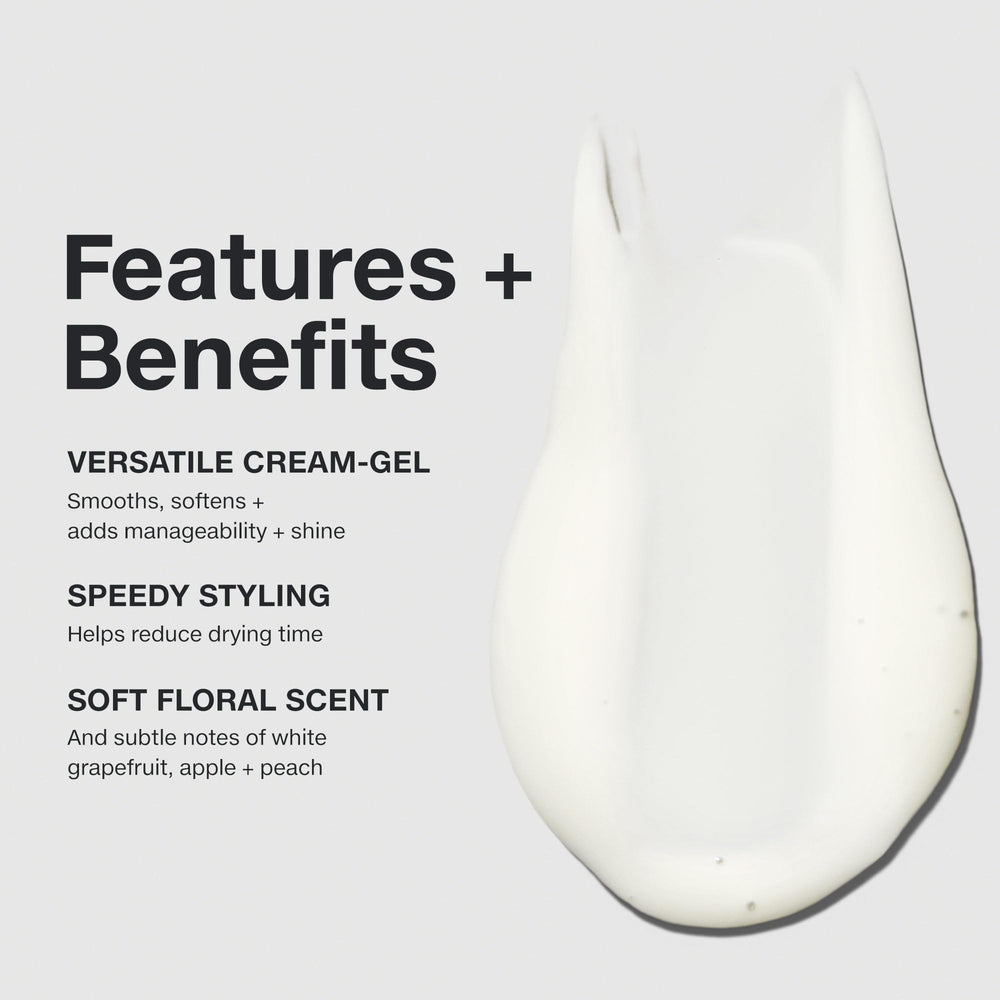 Aplicación en cabello húmedo con Fast Form define rizos y reduce frizz