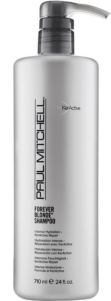 Paul Mitchell Forever Blonde, botella: hidrata y suaviza el cabello rubio.