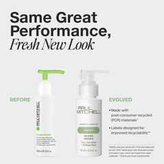 Aplicación en cabello húmedo para primer peinado suave con Paul Mitchell
