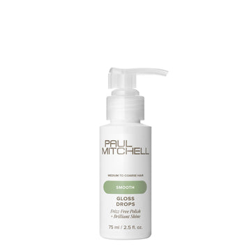 Gotas Brillantes de Paul Mitchell en botella para brillo intenso