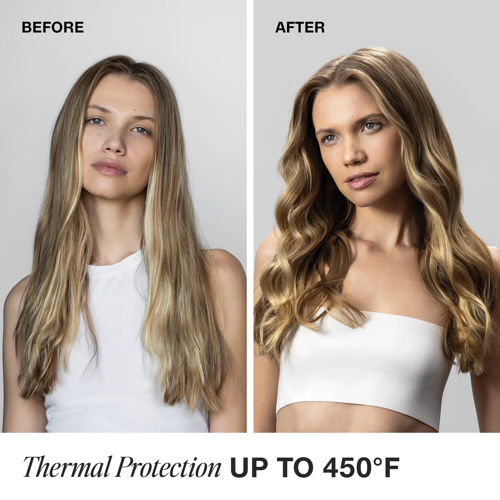 La fragancia fresca y delicada de Paul Mitchell Hot Off The Press acompaña el peinado.