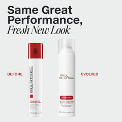Paul Mitchell Hot Off The Press crea una barrera ligera entre cabello y plancha.