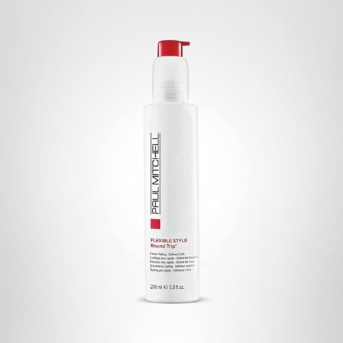 Paul Mitchell Round Trip ofrece definición suave y protección con panthenol.