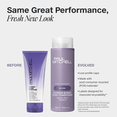 Paul Mitchell Acondicionador Rubio Platino, textura crema, hidrata el cabello