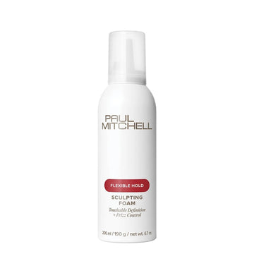 Paul Mitchell Sculpting Foam define la textura y aporta cuerpo con control del frizz.