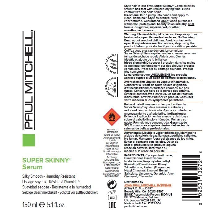 Paul Mitchell Super Skinny Serum, empaque reciclable con PCR