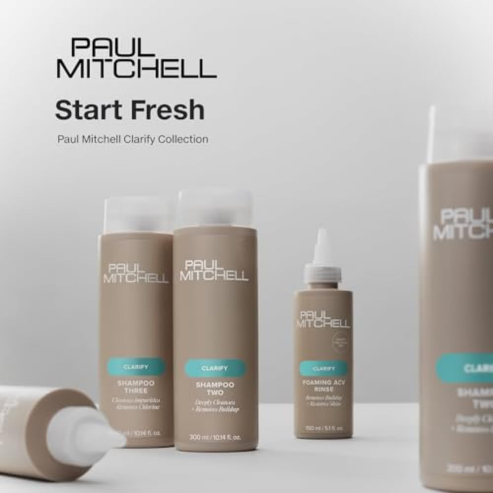 Paul Mitchell Shampoo Two – bouchon compact, utilisation pratique en salle de bains