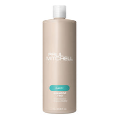 Paul Mitchell Shampoo Two – bouteille clarifiante éliminant les résidus, fraîcheur retrouvée