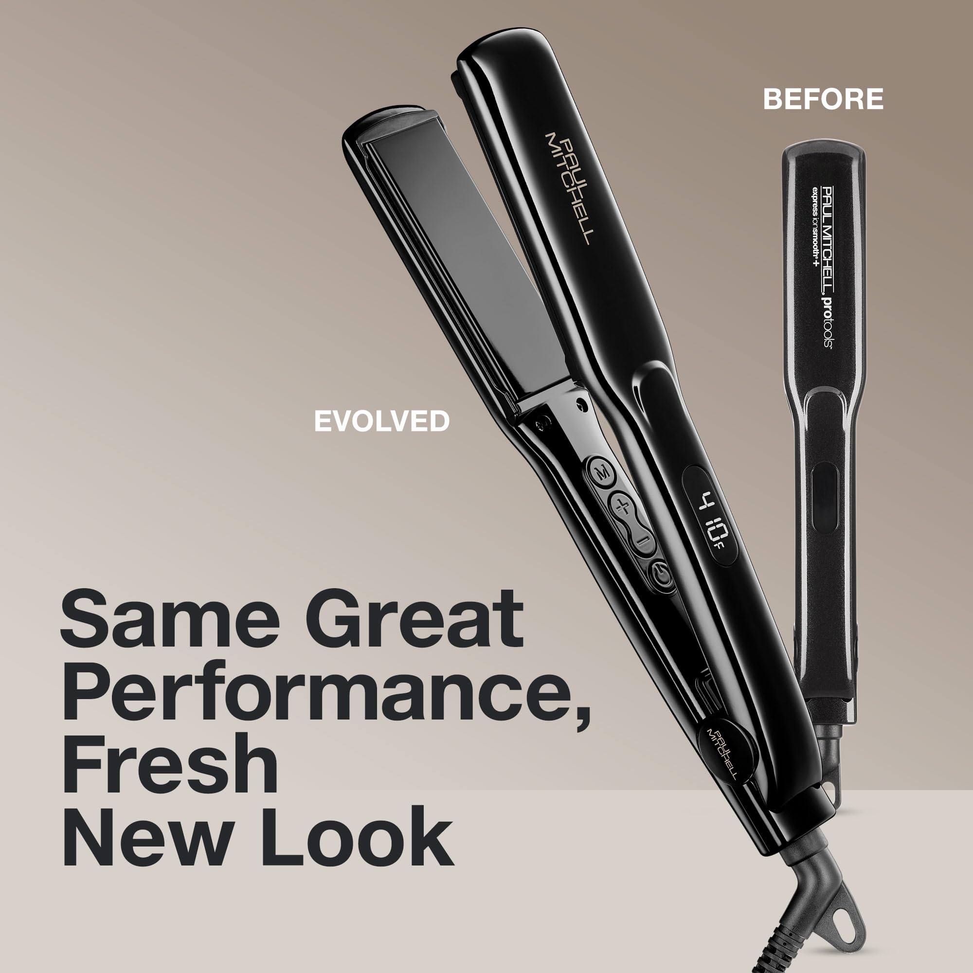 Paul Mitchell Smooth+ Plancha, placas cerámicas, calor uniforme para peinado suave