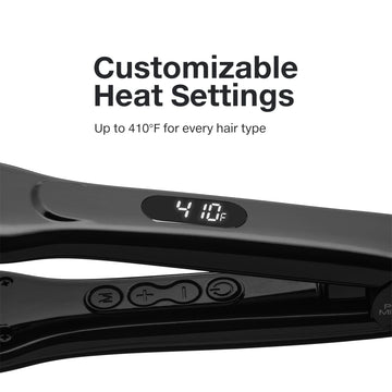 Plancha Paul Mitchell Smooth+ placas ceramicas seguras para cabellos sensibles