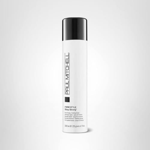 Paul Mitchell Stay Strong Hairspray : maintien fiable sans surcharge sur cheveux fins.