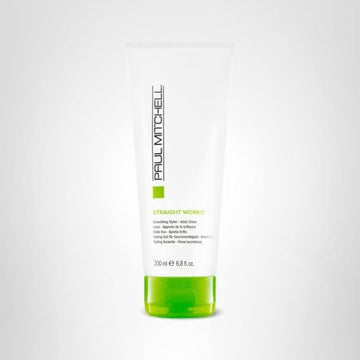Paul Mitchell Straight Works Gel control del frizz ideal para cabellos encrespados