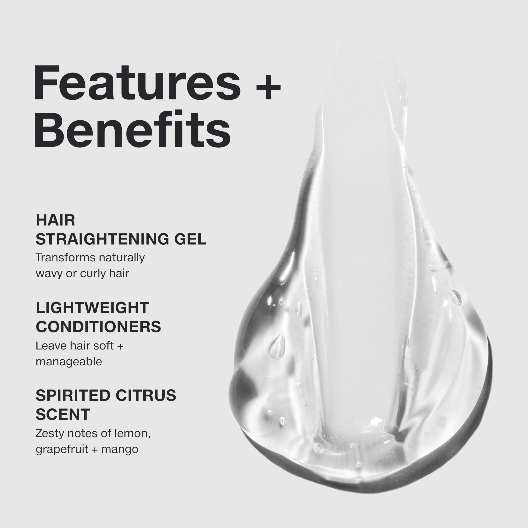 Muestra textura suave con Paul Mitchell Straight Works Gel