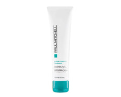 Botella de Paul Mitchell Super-Charged Treatment mostrando el empaque para cabello seco.
