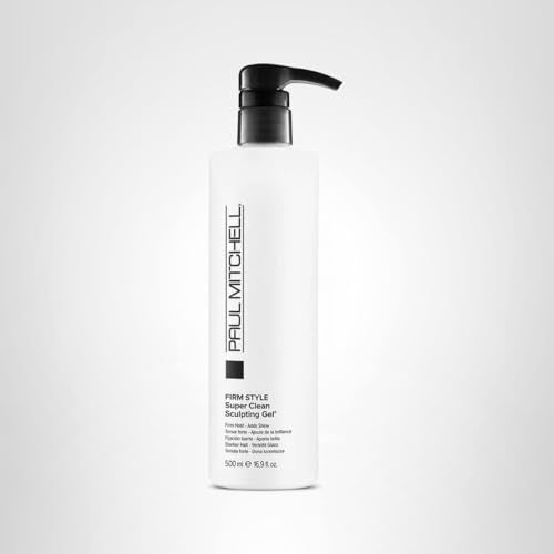 Apto para todo tipo de cabello con Paul Mitchell Super Clean Sculpting Gel.