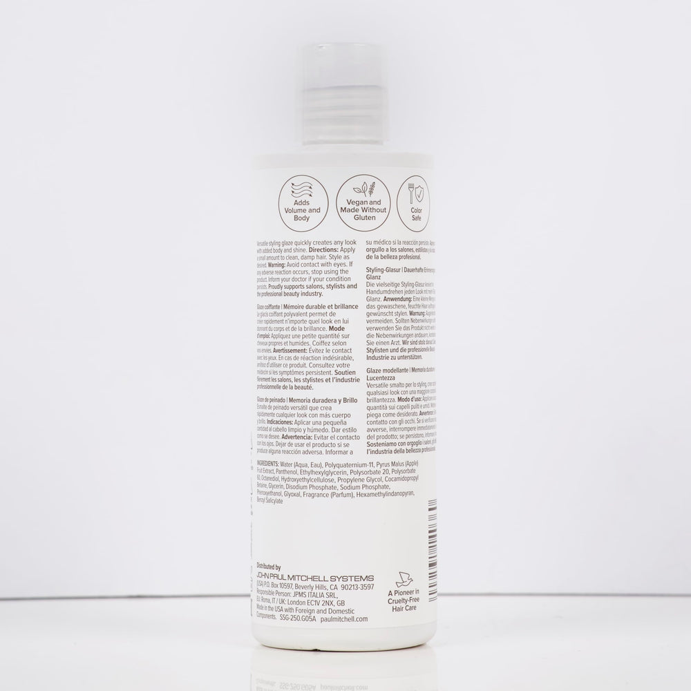 Uso diario seguro con empaque reciclado PCR de Paul Mitchell Glaze