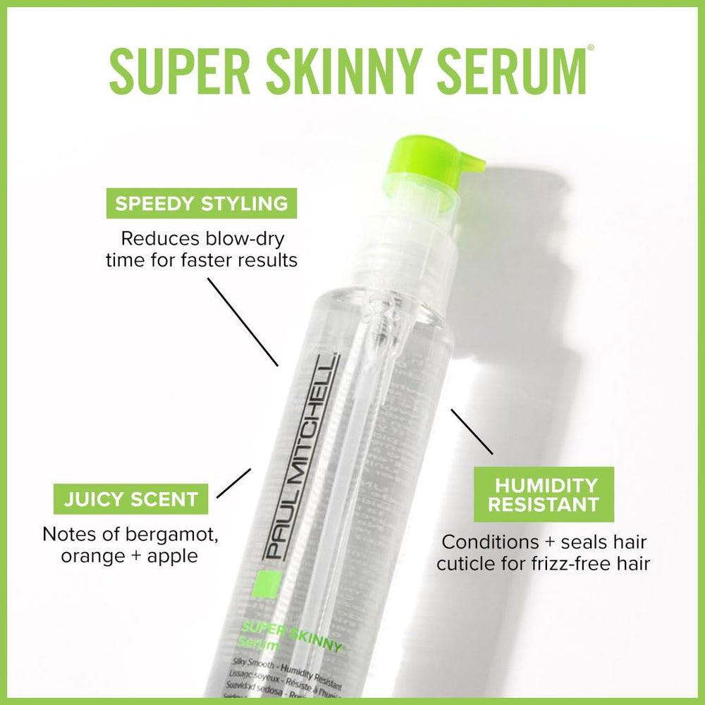 Manos aplicando el serum de Paul Mitchell.