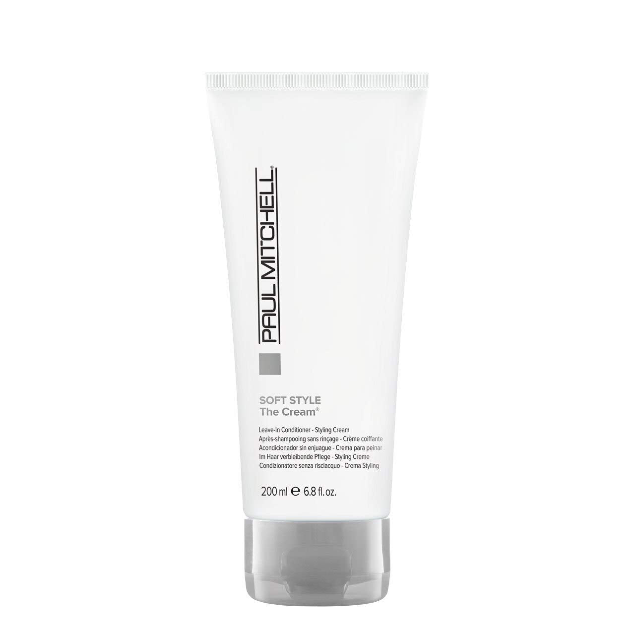 Paul Mitchell The Cream – bouteille montrant le soin hydratant léger et la protection UV.