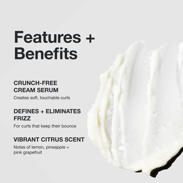 Twirl Around Cream Serum: control del frizz en rizos brillantes