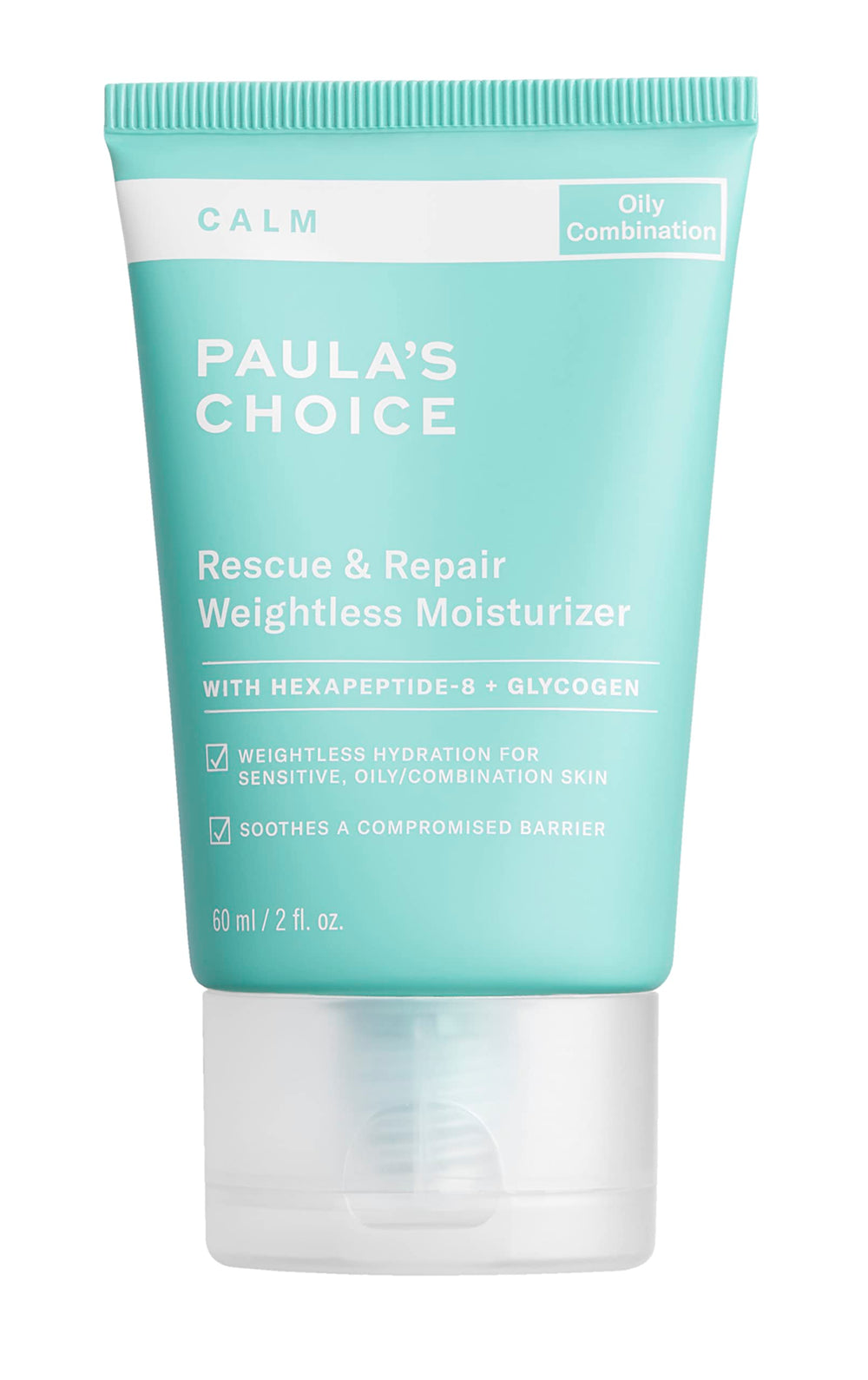 Paula's Choice CALM crema facial intensa para aplicar, calma irritación y aporta confort.