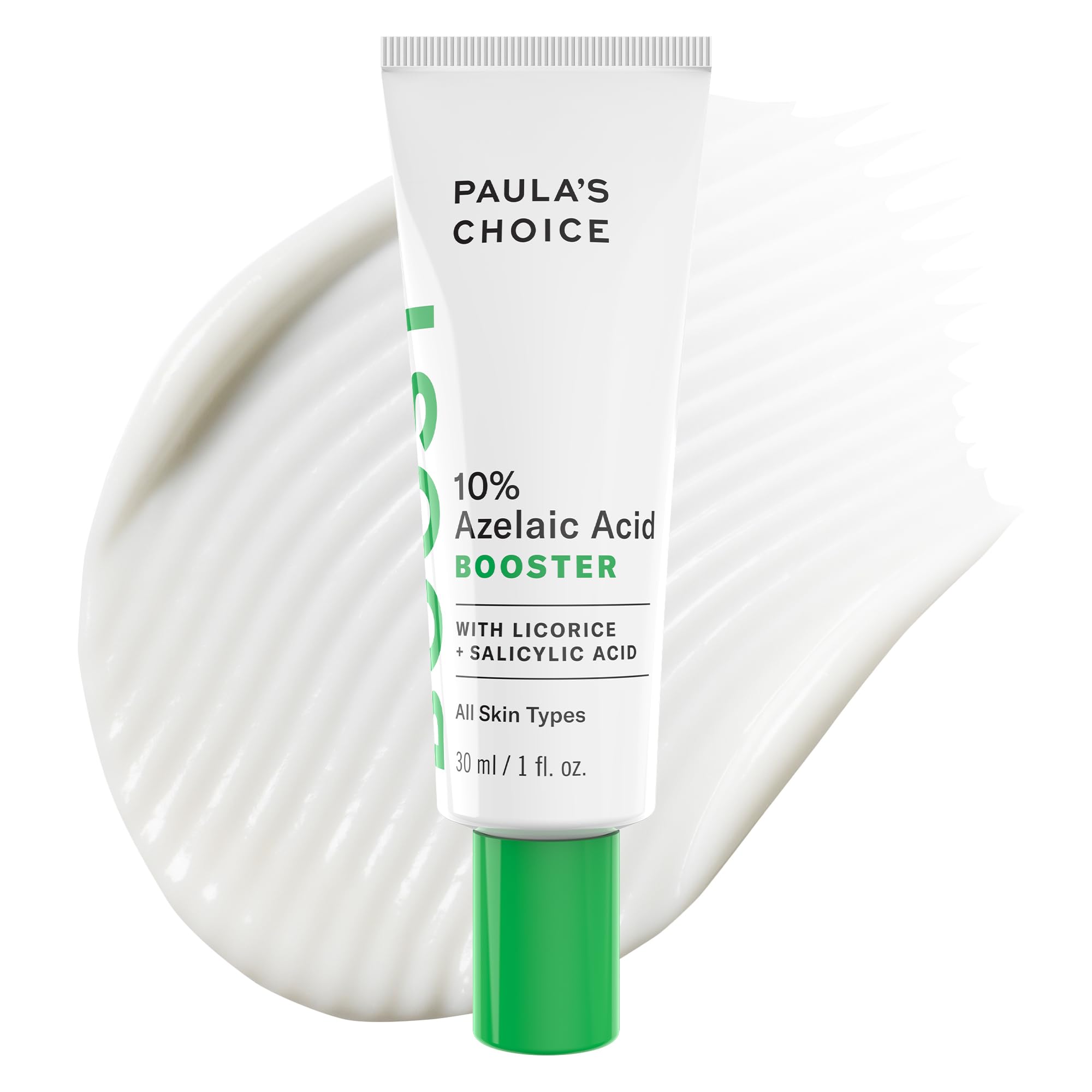 Paula's Choice BOOST 10% ácido azelaico, frasco-serum: tono más uniforme.