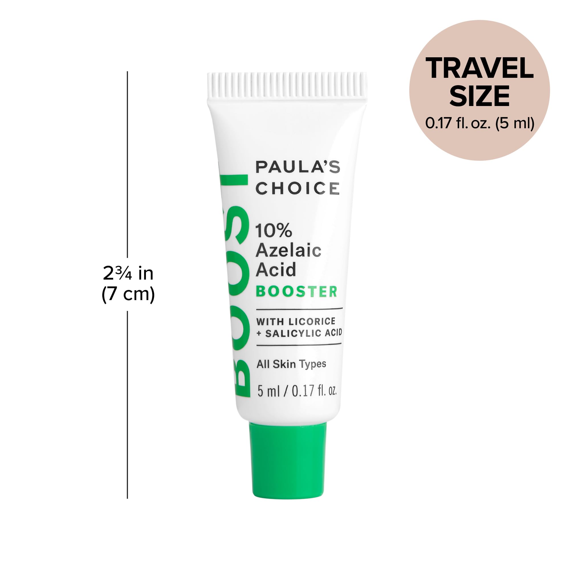 Paula's Choice Boost Azelaico: gotero preciso para aplicar dosis controladas.