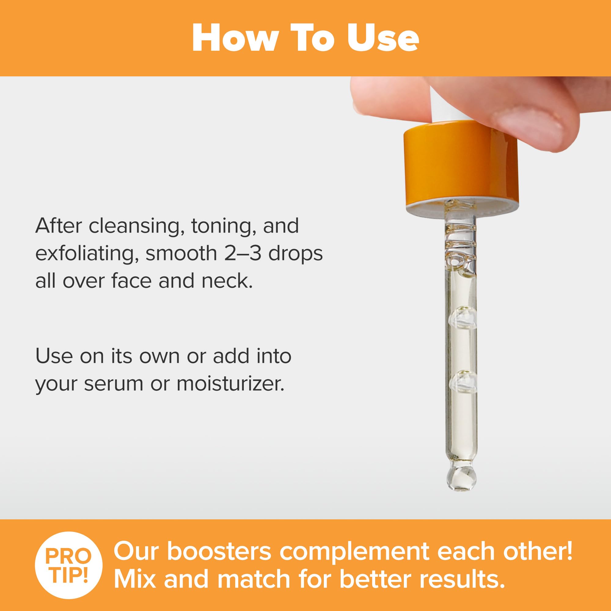 Textura cremosa de Paula's Choice Boost C15 Serum para uso diario.