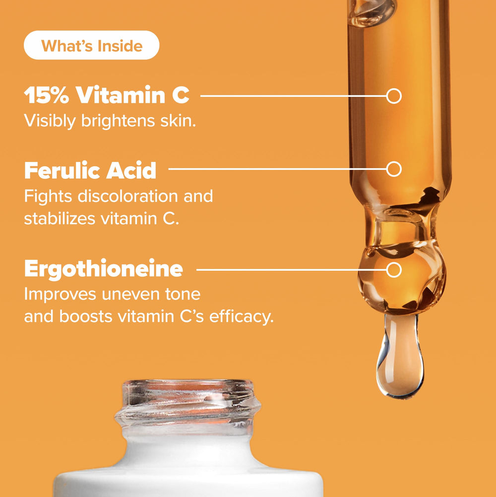 Uso diario con Paula's Choice Boost C15 Serum para piel sensible.