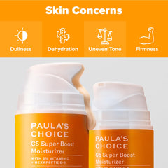 Paula's Choice C5 Super Boost textura cremosa y suave al tacto.