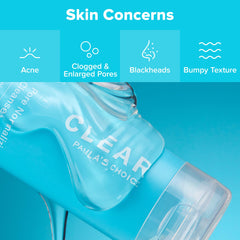 Demonstration of Paula's Choice CLEAR Pore Cleanser lather on skin.
