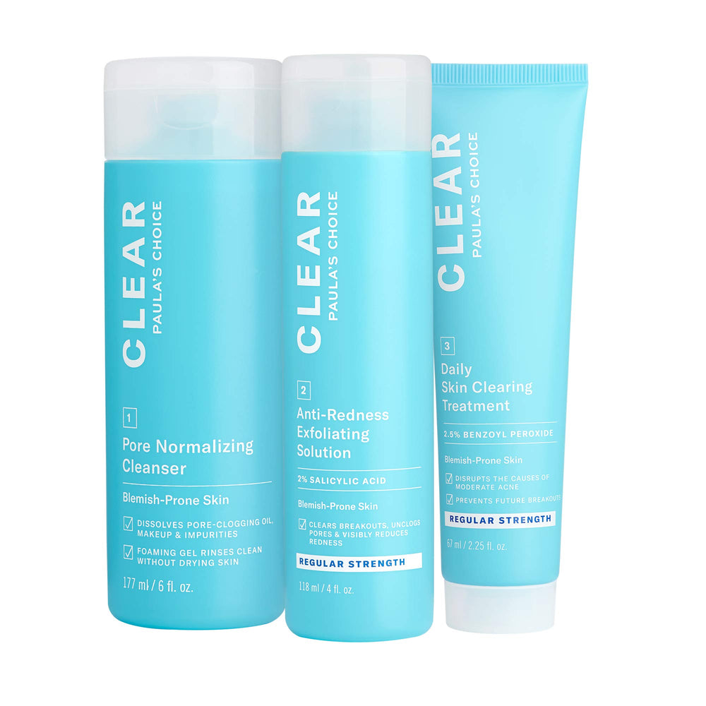 Paula's Choice Clear Kit limpiador suave para piel propensa al acné