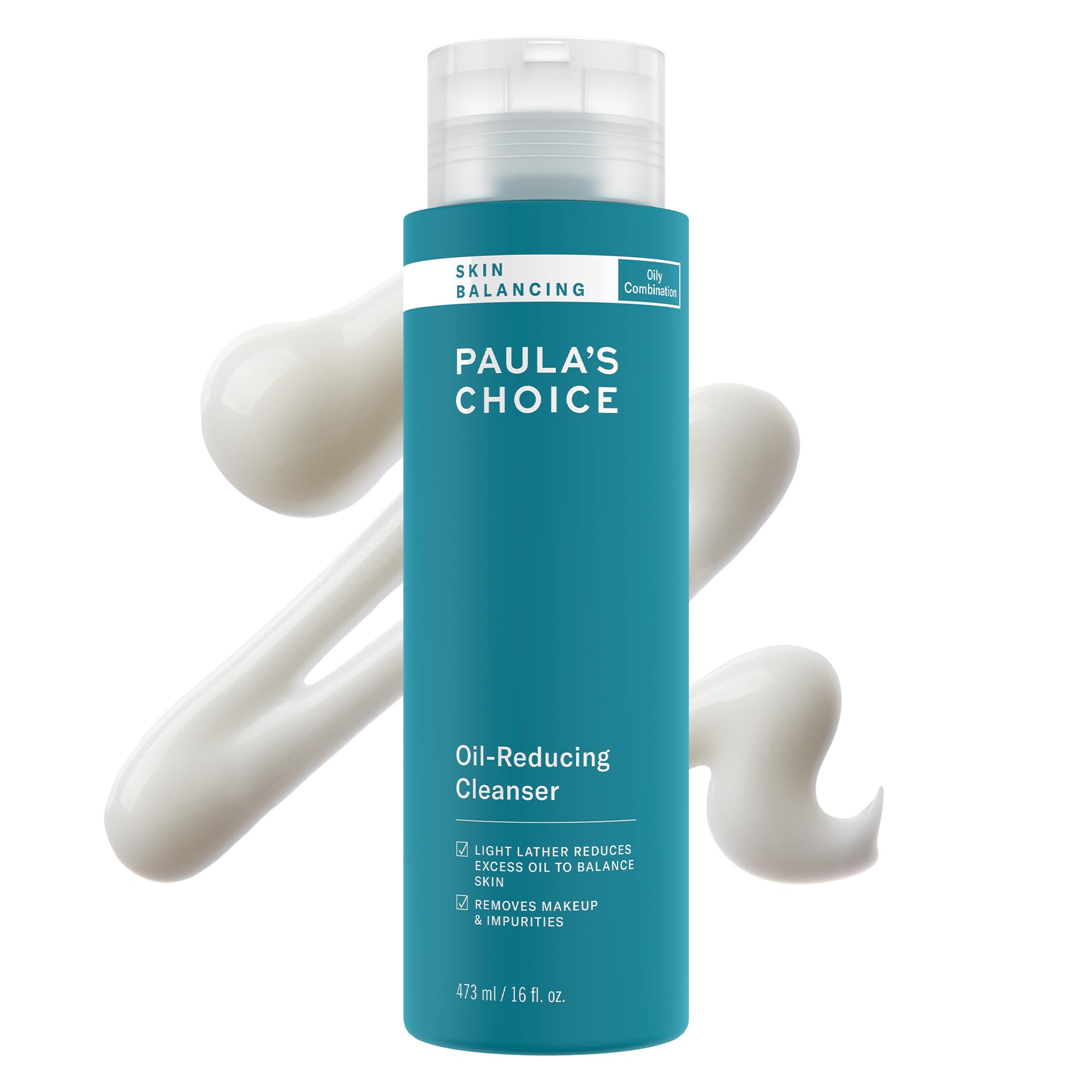 Paula's Choice Equilibrio: botella del limpiador que reduce grasa y limpia sin resecar.