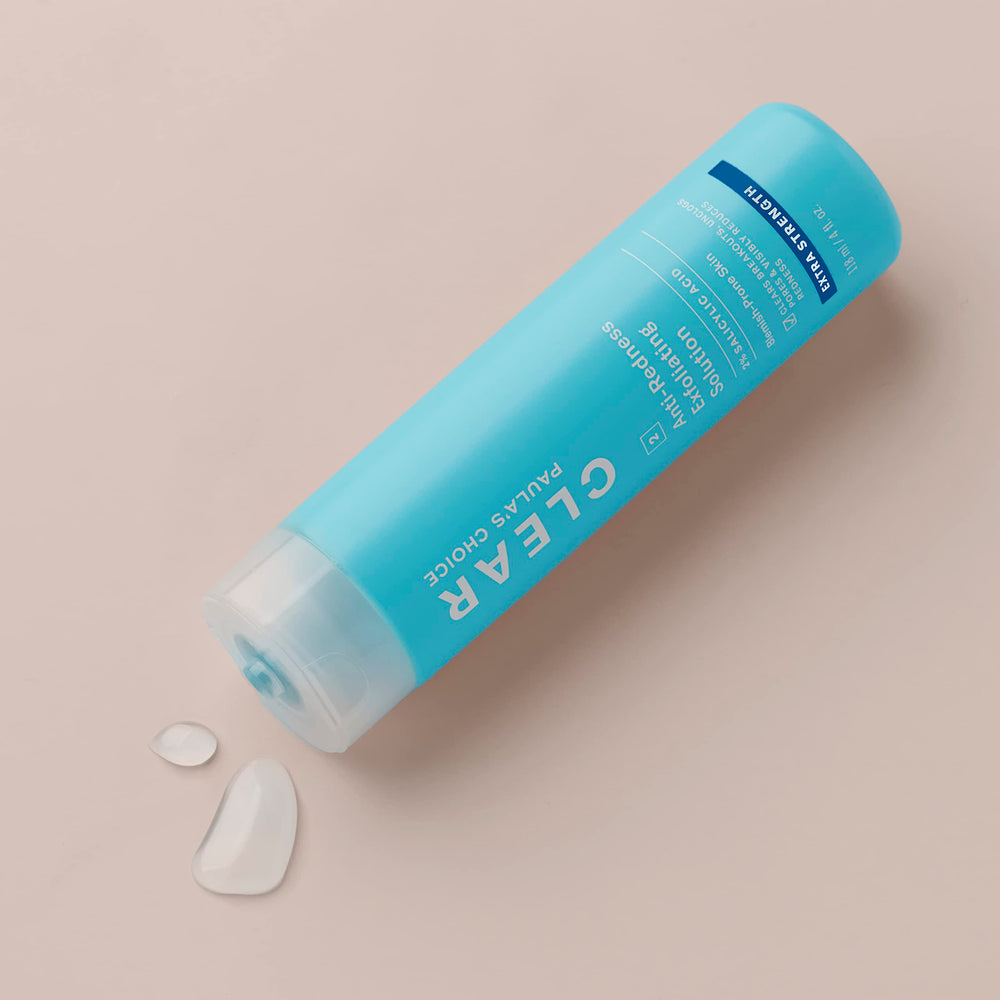 Paula's Choice Exfoliante reduce la rojez de la piel.