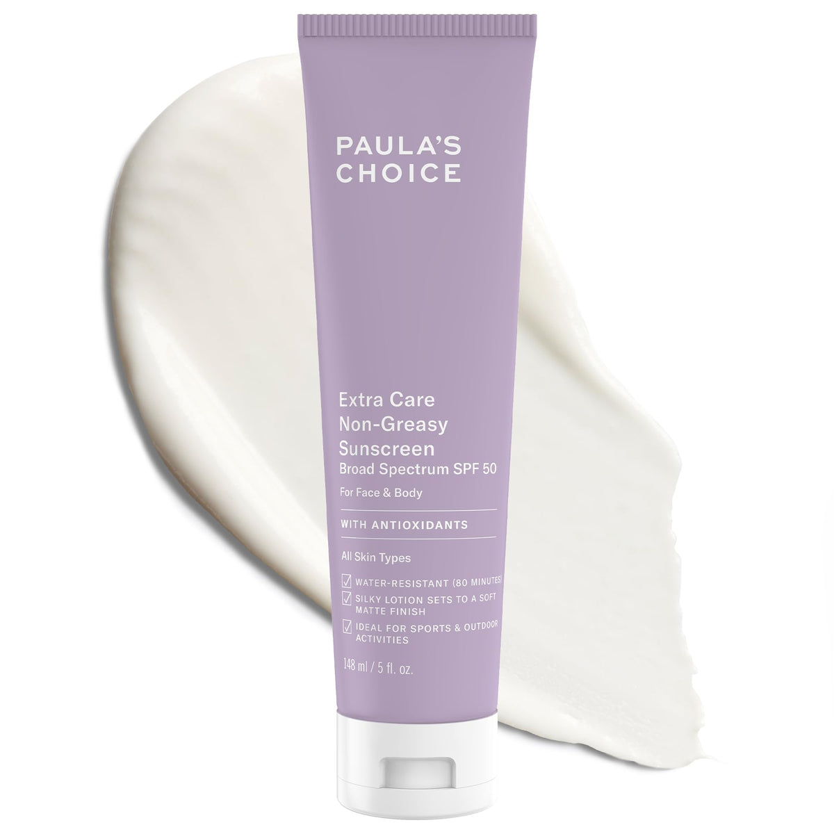 Paula's Choice proteccion solar sin grasa para cara y cuerpo, acabado mate.