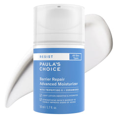 Paula's Choice RESIST Barrier Repair crema, envase, hidratación profunda y reparación de la barrera.