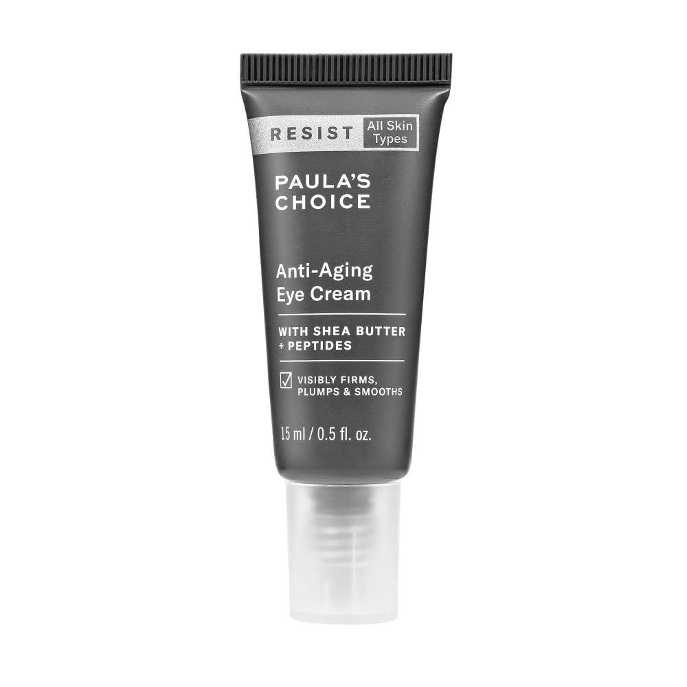 Paula's Choice RESIST crema para ojos, textura bálsamo para hidratación suave.