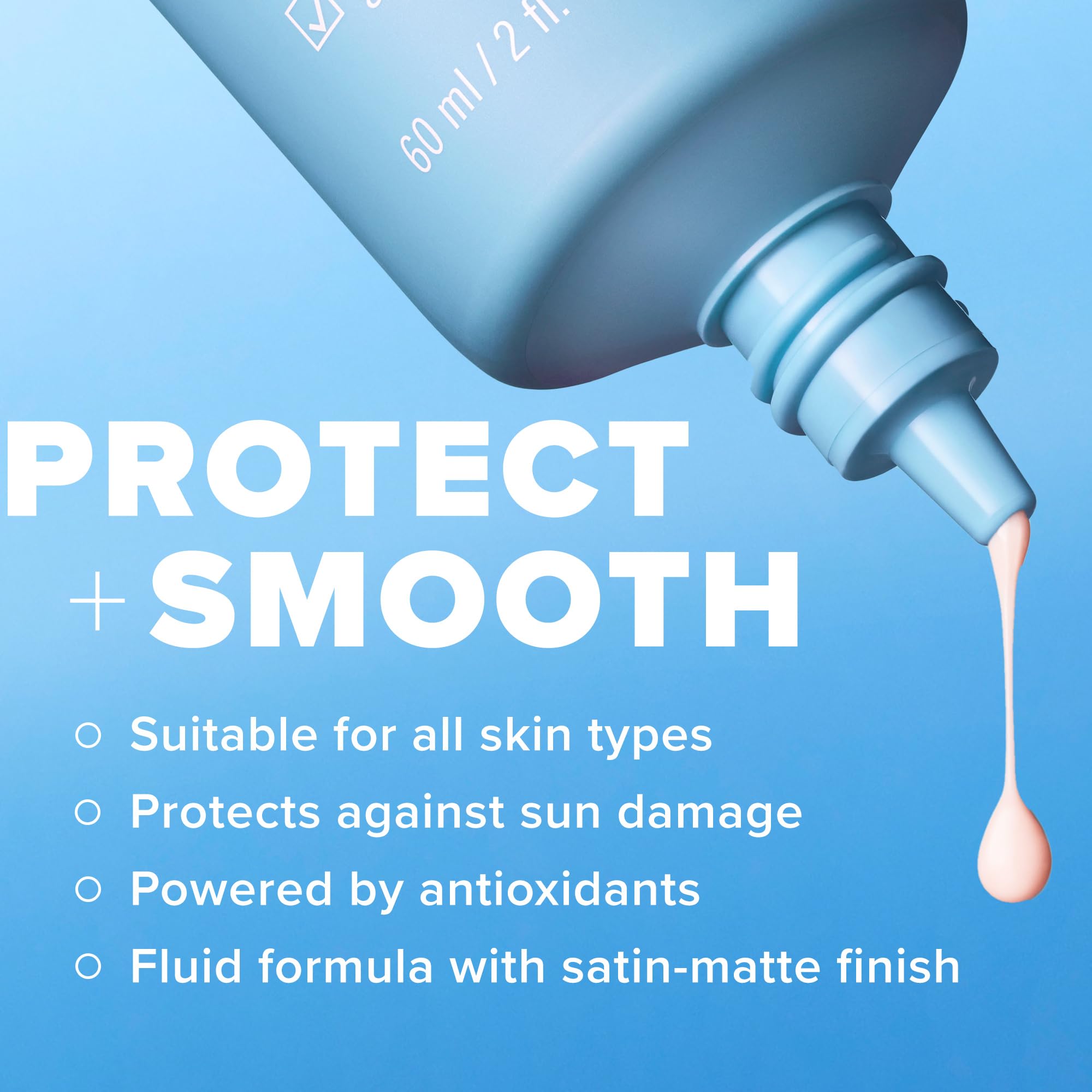 Textura satinada y ligera de Paula's Choice RESIST SPF50.